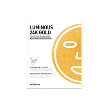 Load image into Gallery viewer, Esthemax Limunous 24K Gold Hydrojelly Masks (2-Pack)

